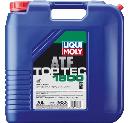 Трансмиссионное масло Liqui Moly Top Tec ATF 1800 НС-синтетическое для АКПП